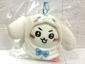 치이카와 x 산리오 캐릭터즈 푸치 미니 후드 마스코트 시나모롤