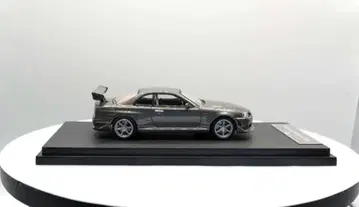 1/64 스카이라인 GT-R (R34) 그레이 메탈릭
