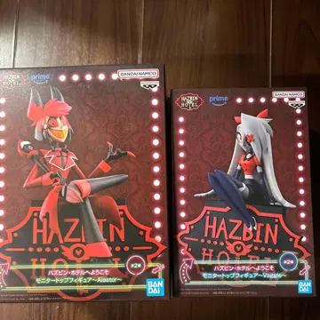 HAZBIN HOTEL 피규어 2체 HAZBIN HOTEL 알래스터 바기