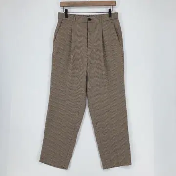 JUNRED 준레드 체크 무늬 슬랙스 L 사이즈