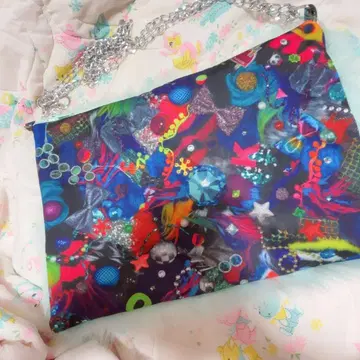 6%dokidoki 퍼 숄더백