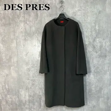 DES PRES 울 모사 노카라 코트 36
