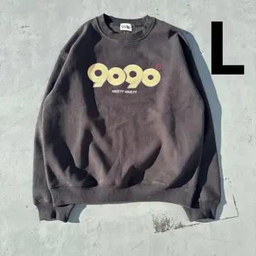 9090 OG 로고 오리지널 크루넥 스웨트 L