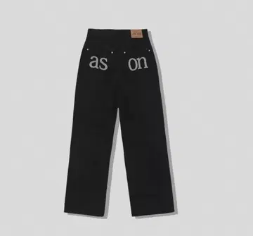 ason 아즈온 SMOG WIDE PANTS 블랙 ason 한국