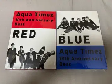 Aqua Timez 베스트 RED BLUE team AQUA CD DVD