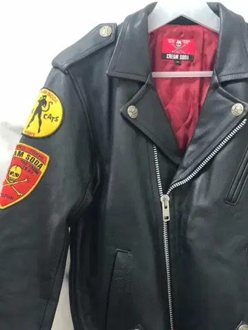 CREAM SODA 크림 소다 더블 라이더 자켓 가죽