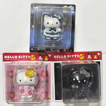 산리오 happy복권 홀리데이 헬로키티 50th 피규어