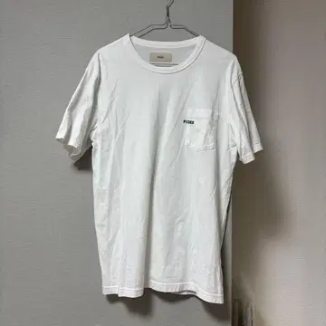FIDES 로고 T셔츠 화이트