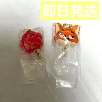 주토피아 아이스 캔디 참 가챠 2세트