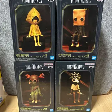 리틀 나이트메어 모니터 탑 피규어 4종 세트 미개봉품