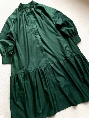 CORNERSbyKR 2wey 볼륨 슬리브 셔츠 원피스