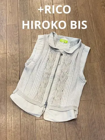 +RICO HIROKO BIS 히로코비스 일본제 니트 베스트