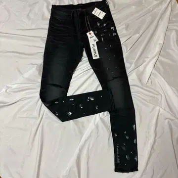 새상품 택 포함 28 PURPLE BRAND 슬림 청바지 P001