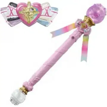 [ 미개봉 새상품 ] 키미토 아이돌 프리큐어 쿠 키라키란 리본 배턴