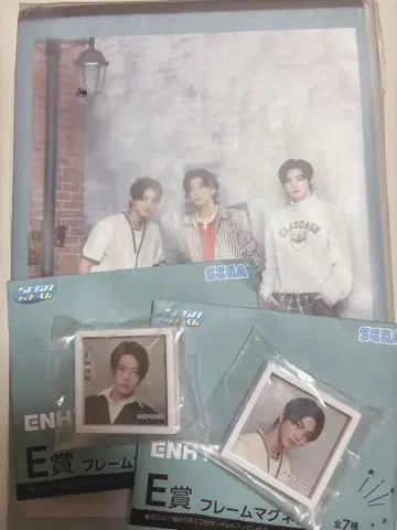 ENHYPEN 세가 럭키 쿠지 B상 컬렉션 케이스 F상 마그넷