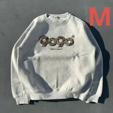 9090 OG 로고 오리지널 크루넥 헤더 M