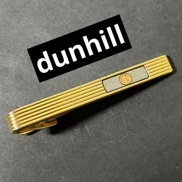 던힐 넥타이핀 d 로고 모티브 넥타이핀 타이바 골드색 계열 남성용