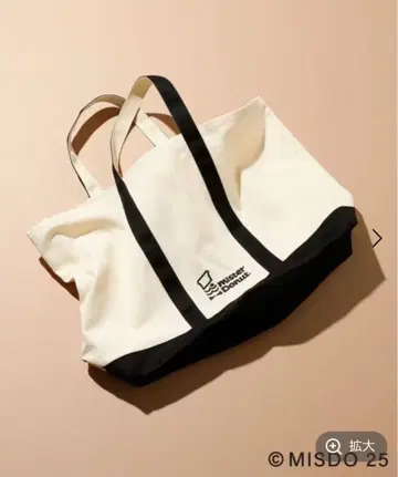 택 포함 새상품 [ 미스터 도넛 x LEPSIM ] 토트백