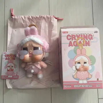 POPMART 토끼 CRYBABY Crying Again 어게인
