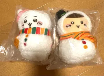 에니마이 복권 치이카와 E상 마스코트 치이카와 & 밤만쥬 2개 세트