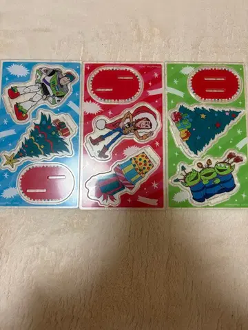 토이스토리 크리스마스 아크릴 스탠드