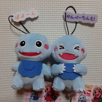 자와자와 숲의 간코짱 택 포함 마스코트 2세트