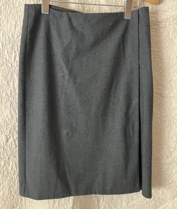 새상품급/ZUCCA/주카 무릎 기장 랩스커트