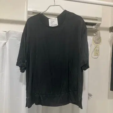 Chaos 실크 피브릴 T셔츠 블랙