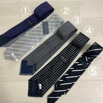 넥타이 5개 세트