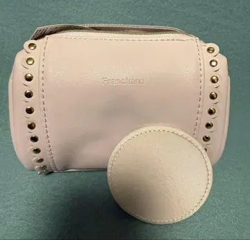 [택 포함 새상품] 기프트 Francfranc 프란프란 거울 파우치 핑크