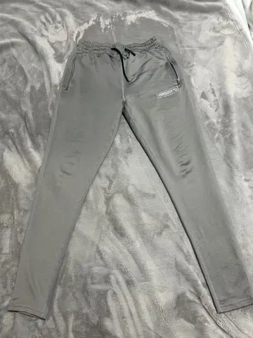 VANQUISH 그레이 조거 팬츠