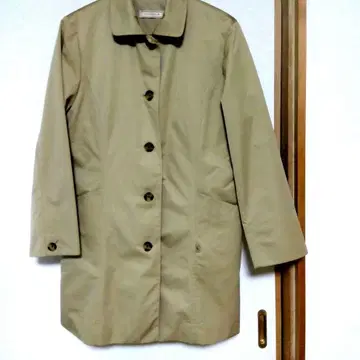 CROCODILE 베이지 트렌치코트 L