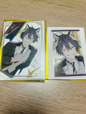 honey vibes 엘리야 아크릴 스탠드 카드 오토메이트 하니브