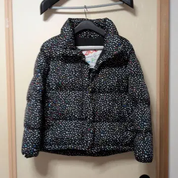 츠모리 치사토 다색 도트 다운 자켓