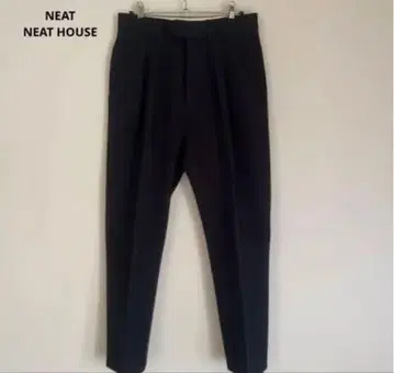 NEAT 다크 네이비 슬랙스