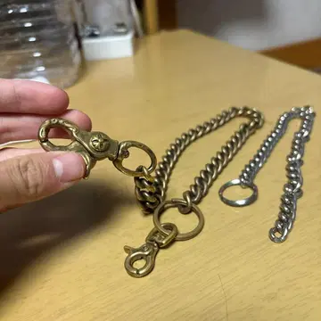 지갑 체인 실버