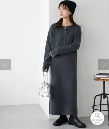 discoat 모찌모찌 리브 헨리 원피스