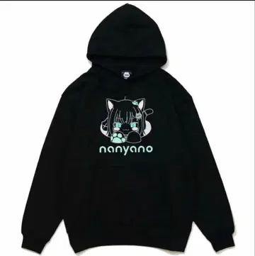 미개봉 아마기 나츠키 나초네코 NACHONEKO 맨투맨 후드티 XL 블랙