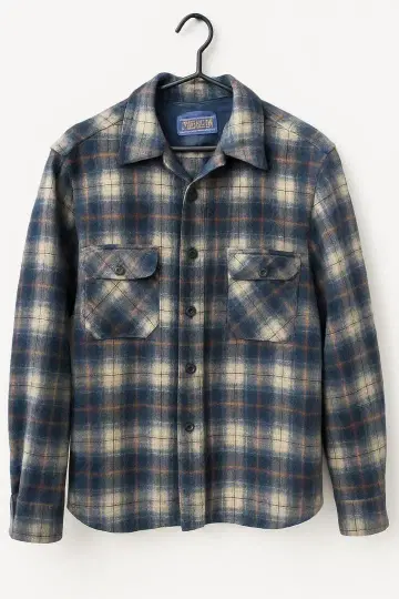 펜들턴 울 체크 셔츠 셔츠 자켓