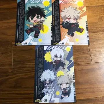 나의 히어로 아카데미아 쿠라스시 콜라보 멀티 시트 3개 세트