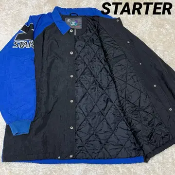 STARTER 충전솜 나일론 자켓 롱 기장 XL 자수 퀼팅