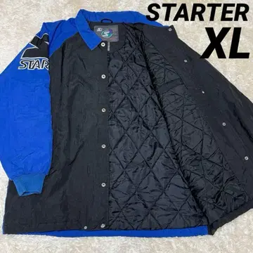 STARTER 충전솜 나일론 자켓 롱 기장 XL 자수 퀼팅