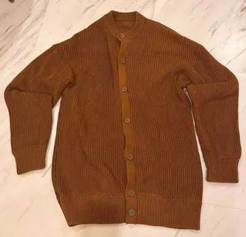 브라운 가디건 M 사이즈