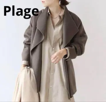 Plage 해밀턴 미들 코트 38