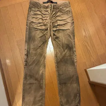 데미지 데님팬츠