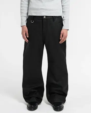 asapmode Stacked Oil Coating Pants M