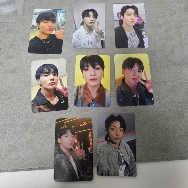 8장 일괄 bts 방탄 정국 골든 럭드 포카