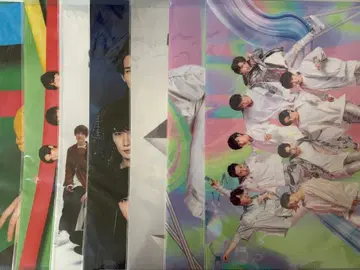 미개봉 Snow Man 와타나베 쇼타 클리어 파일 7개 묶음 판매