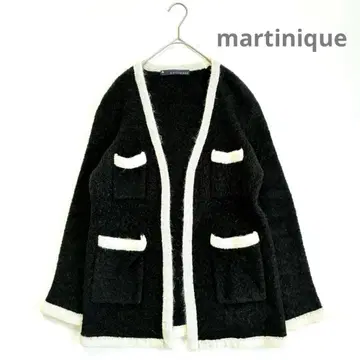 마르티니크 martinique 푸들 니트 자켓