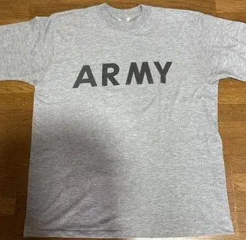 프린트 T셔츠 M 사이즈 그레이